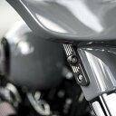【キラーカスタム】ストライプ・フォークカバーマウント フロントターンシグナル 2014〜2023 ツーリング 575481