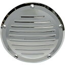 【プロワン】Ball-milled ダービーカバー クローム 2016〜 ツーリング等 1107-0627