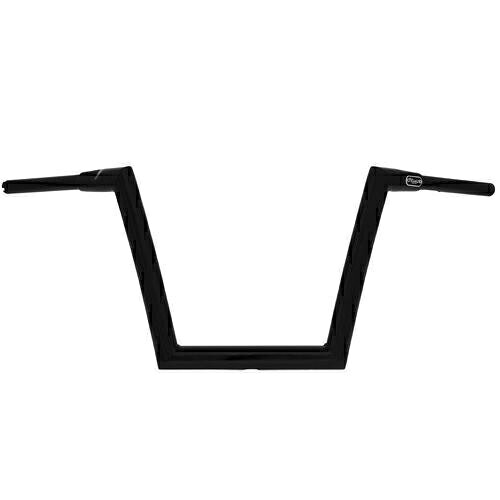 【カルリーニデザイン】MA150-12BFBW メナース・エイプハンドルバー 1.5インチ DFS ブラック