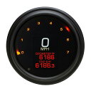 【ダコタデジタル】MLXシリーズ 3-3/8インチ デジタルゲージ ブラックベゼル 2004〜2013 スポーツスター等 MLX-3004-K