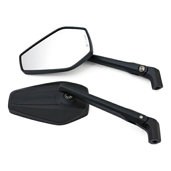 【MCS】ブースター2・ミラーセット ブラック 943871 ハーレー