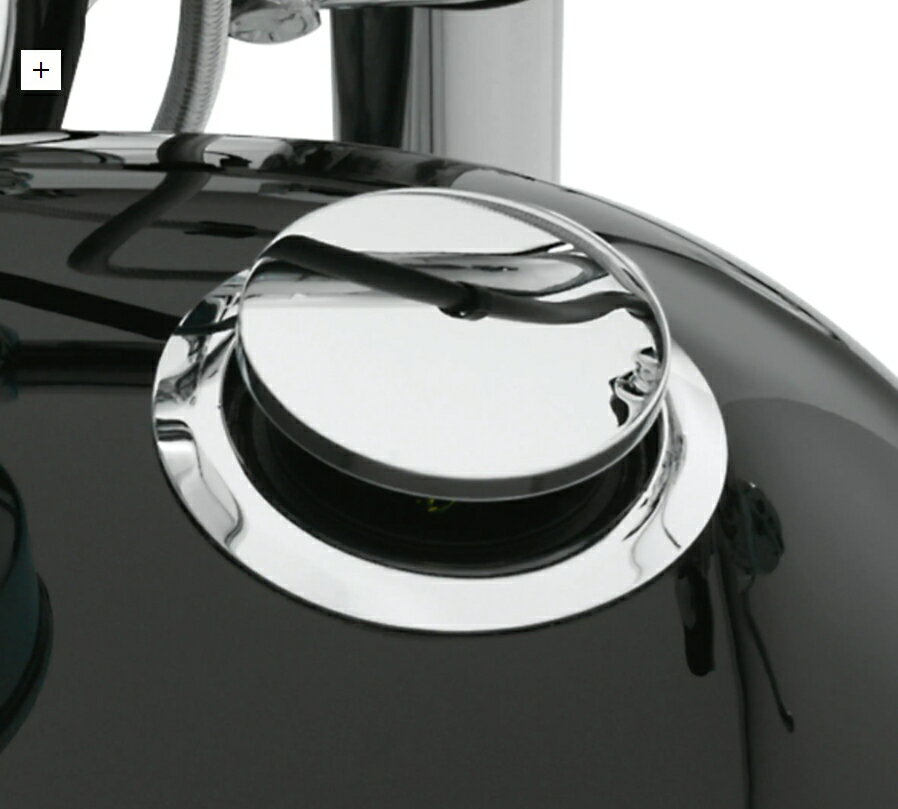 【純正】フラッシュマウントフュエルキャップ＆ゲージキット　クローム 62910-06D