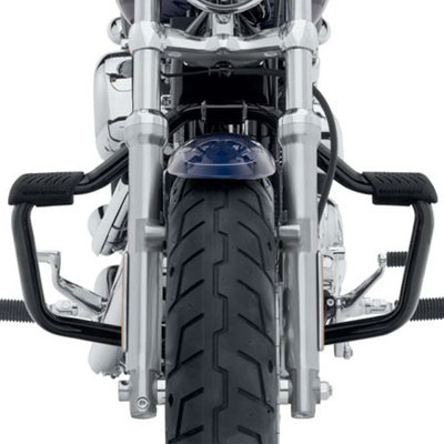 【純正】マスタッシュ・エンジンガード　ブラック　2004〜2021 スポーツスター