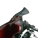 【ナショナル サイクル】 ウエーブ・ウインドスクリーン ダークスモーク 133mm FLHT/FLHX N27403