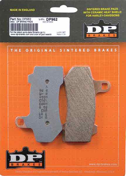 DP BRAKES シンタードメタルブレーキパッド 2008〜 ツーリング / 2006〜2017 VRSC フロント・リヤ用
