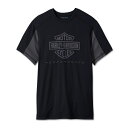 リー トレーナー メンズ HARLEY-DAVIDSON 純正（ハーレーダビッドソン）メンズ ファクトリー・パフォーマンスTシャツ_96035-24VM