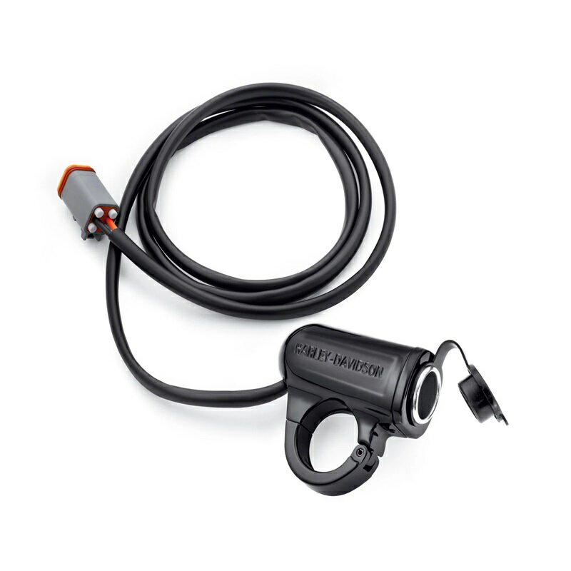 【69200970】ハーレー純正 補助パワーポート/ハンドルバーマウントHandlebar Mount Auxiliary Power Port
