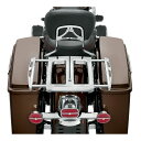 【50300044B】ハーレー純正 アジャスタブル・ツーアップ・ラゲッジラックAdjustable Two-Up Chrome Luggage Rack M8ツ...