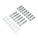 【34856-06A】ハーレー純正 クローム・ハードウェアキット トランスミッション用Transmission Hardware Kit EVOツーリング TC...
