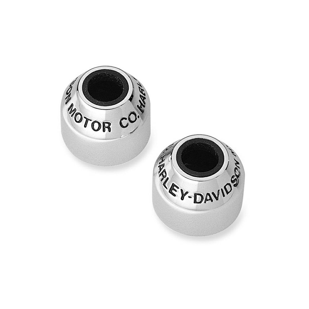 【32745-99】ハーレー純正 スパークプラグカバーキット H-D MOTOR CO.ロゴHarley-Davidson Motor Co. Spark Plug Covers EVOダイナ TCソフテイル TCツーリング&トライク ダイナ
