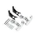 【50460-06】ハーレー純正 パッセンジャーフットボードサポートキット クロームSoftail Passenger Footboard Support Ki...