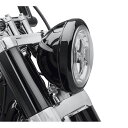 【61400573】ハーレー純正 ヘッドライトトリムリング グロスブラック 7 in. Headlamp Trim Ring M8ソフテイル