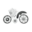 【43300496A】ハーレー純正 ノックアウト・カスタムホイールキットKnockout Custom Wheel Kit - Gloss Black M8ツー...