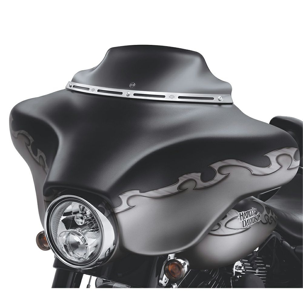【57164-10】ハーレー純正 ウインドスプリッター・ウインドシールド バットウイング・フェアリング用Wind Splitter Windshield EVOツーリング TCツーリング&トライク