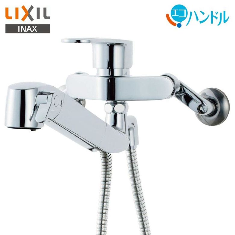 LIXIL INAX 【RJF-865Y】■ハンドシャワー付浄水器内蔵シングルレバー混合水栓■壁付タイプ エコハンドル仕様■送料無料（北海道 沖縄県 離島は送料が掛かります）