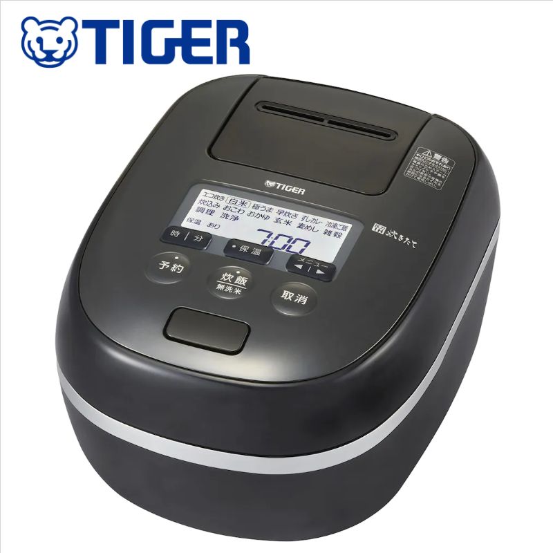 タイガー（TIGER）【JPD-G060-KP】圧力IHジャー炊飯器 ピュアブラック ■ご泡火炊き 3.5合炊き ■遠赤9層土鍋かまどコート釜 ■送料無料（北海道 沖縄県 離島は送料が掛かります）