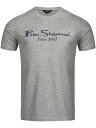 Ben Sherman ベンシャーマン / ロゴプリントTシャツ(0070604) Marl Grey -送料無料-