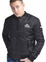 LONSDALE ロンズデール / スリムフィットMA-1ジャケット Black -送料無料-