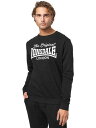 LONSDALE ロンズデール / クルーネックスウェットシャツ(BURGHEAD) Black -送料無料-