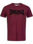 LONSDALE󥺥ǡ/եåץT(L008)Oxblood-̵-