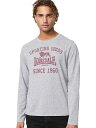 LONSDALE ロンズデール / ロングスリーヴTシャツ(AULDEARN) Marl Grey -送料無料-