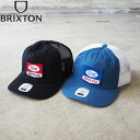 BRIXTON ブリクストン キャップ PHILLIPS NP MP TRUCKER HAT 11795 メンズ レディース 帽子 ぼうし メッシュキャップ cap サイズ調節可能 スナップバック ベースボールキャップ ロゴ ストリート アメカジ デニム 黒
