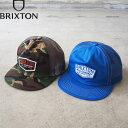 BRIXTON ブリクストン キャップ COLESON HP TRUCKER HAT 11812 メンズ レディース 帽子 ぼうし メッシュキャップ サイズ調節可能 スナップバック ベースボールキャップ ロゴ ストリート アメカジ カモ カモフラ 青