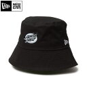 NEWERA ニューエラ ハット メンズ レディース バケット01 セーラーブリム SANTA CRUZ 14384267 バケットハット コラボ サンタクルーズ 帽子 ぼうし コットン アウトドア キャンプ ストリート 黒 ブラック メール便