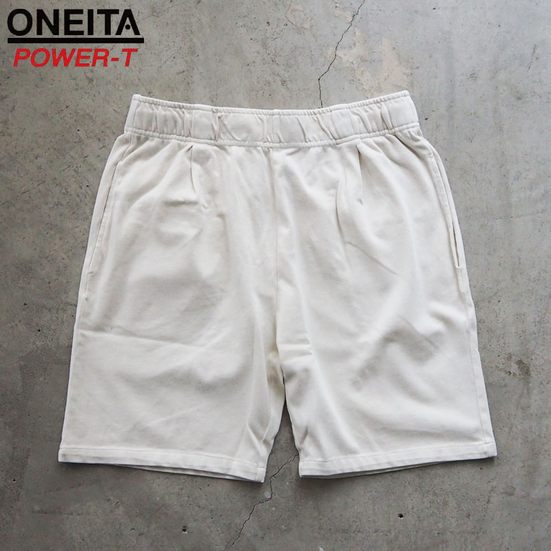樂天商城 - ONEITA オニータ ショーツ ピグメント加工 ハーフパンツ 2522-015ONメンズ レディース ハーフ パンツ イージー ヘビーウエイト イージーショーツ ピグメント おしゃれ 短パン 無地 シンプル