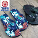 FRANKLIN&MARSHALL フランクリン&マーシャル サンダル 43183-8006 メンズ ビーチサンダル サーフ ビーチ ビーサン フランクリン マーシャル アメカジ カジュアル シューズ 靴 アウトドア 野外フェス スポーツサンダル スポーツ 水辺 サーフサンダル シャワー