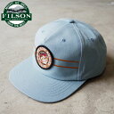 FILSON フィルソン キャップ メンズ TRUCKER CAP ANGLERS 94433 トラッカー 帽子 メンズ トラッカーキャップ アングラーズ フリーサイズ アジャスタブル アメカジ アウトドア ワーク サイズ調節可能 ブルー