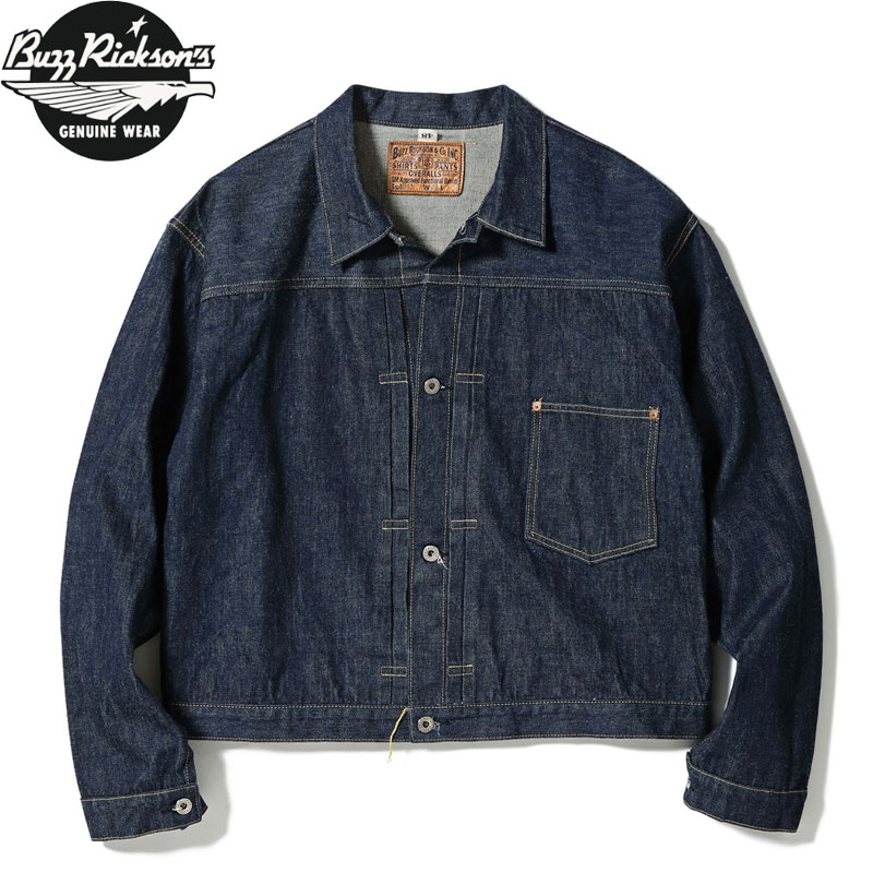 BUZZ RICKSON'S バズリクソンズ ジャケット デニム WORLD WAR II DENIM BLOUSE SPLIT T BR16041T メンズ デニムジャケット 大戦ジャケット Gジャン 日本製 東洋エンタープライズ アメカジ バズリクソン