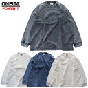 ONEITA オニータ ロンT メンズ オーバーダイ ロングスリーブ Tシャツ 2421-022on 長袖 ピグメント 長袖Tシャツ 無地 POWER-T 肉厚 アメカジ ストリート アッシュ ブラック 黒 グレー ネイビー ラグラン