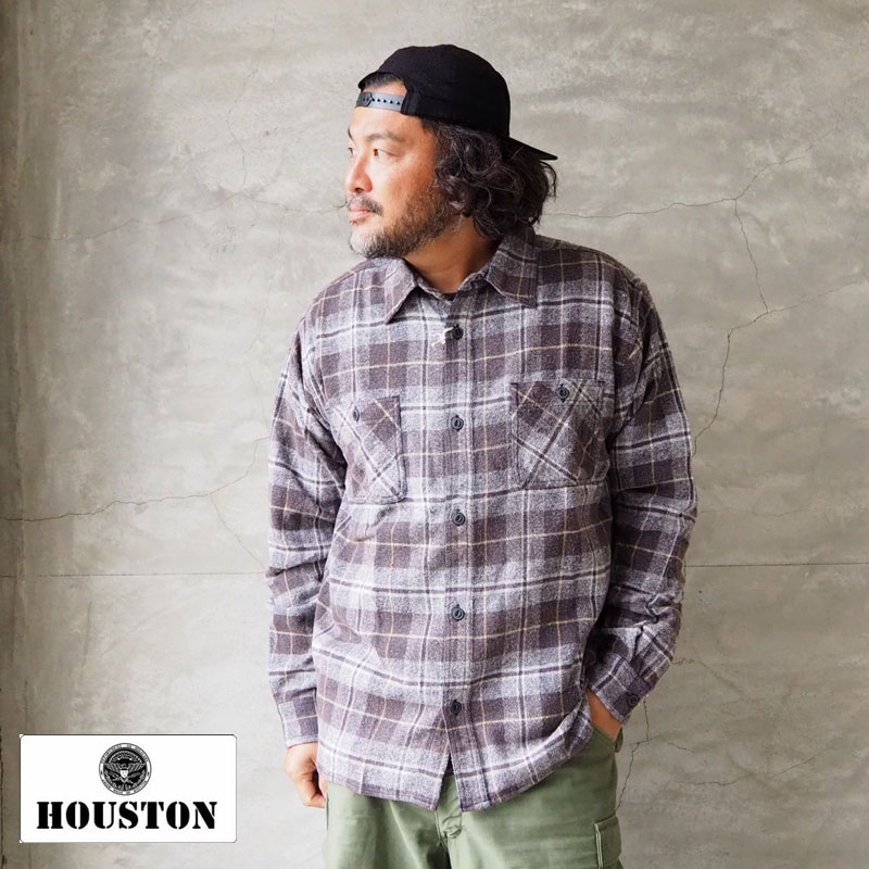 HOUSTON ヒューストン ネルシャツ VINTAGE FLANNEL WORK SHIRT 41