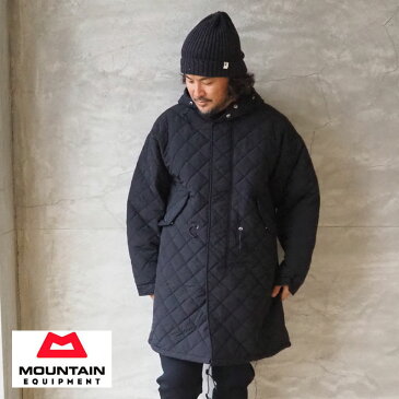 MOUNTAIN EQUIPMENT マウンテンイクイップメント キルティング コート QUILTED FISHTAIL COAT 427144 メンズ レディース ジャケット ロングコート ロング キルト フィッシュテール 撥水 アウトドア キャンプ フィッシング 無地 シンプル おしゃれ