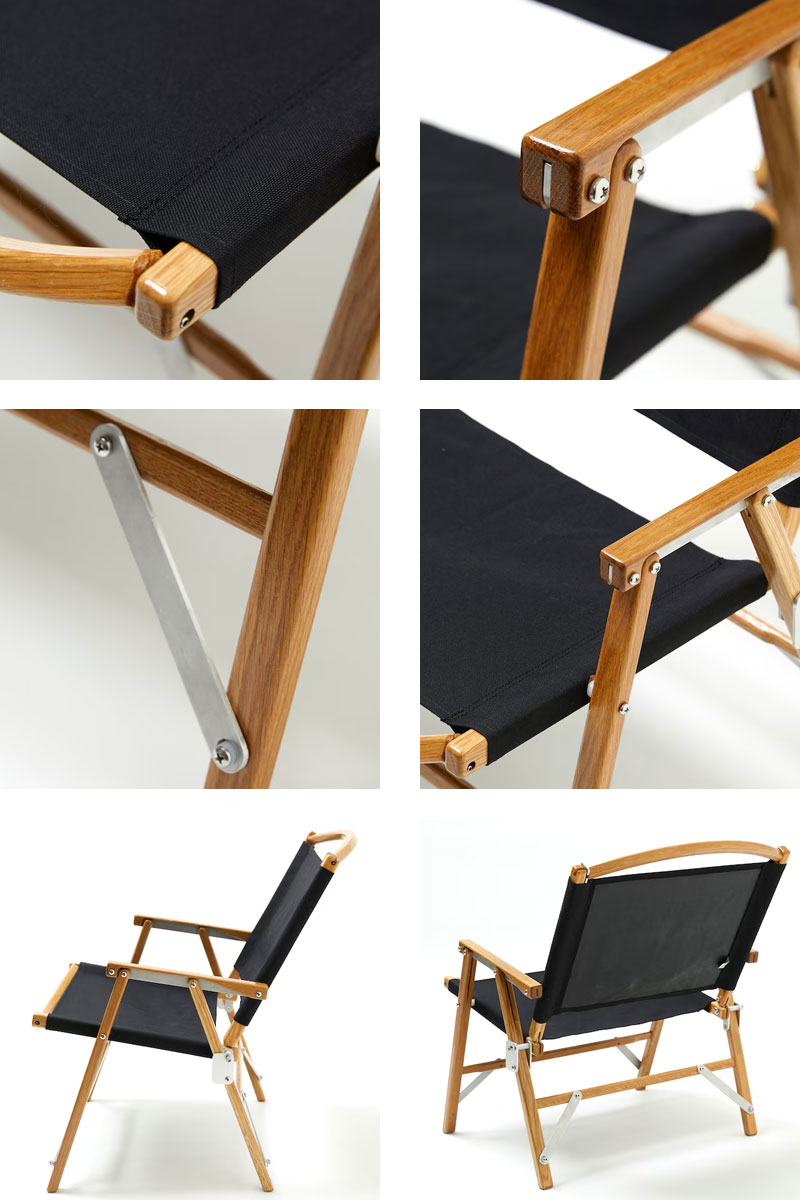 KERMIT CHAIR + カーミットチェア プラス KC-KCplus1 チェア カーミットチェアプラス アウトドアチェア 折りたたみ 椅子 イス キャンプ アウトドア おしゃれ 正規代理店 正規品 黒 ブラック headfoot-10045775 HEADFOOTmixism サンプル画像3