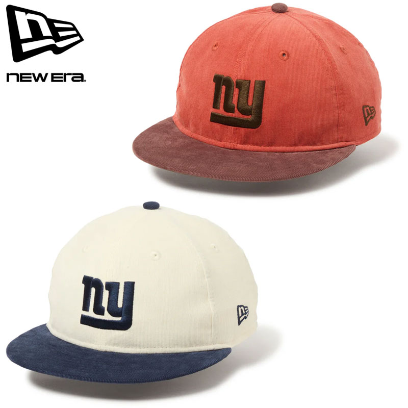 NEW ERA ニューエラ キャップ メンズ レディース RC 9FIFTY Powered by GORO NAKATSUGAWA（MIN-NANO）14703357 ぼうし 帽子 NY ニューヨーク・ジャイアンツ コーデュロイ ベースボールキャップ cap newera