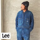 Lee リー オーバーオール DUNGAREES UNION-ALLS LM7213 メンズ レディース オールインワン つなぎ サロペット デニム ウォッシュ...