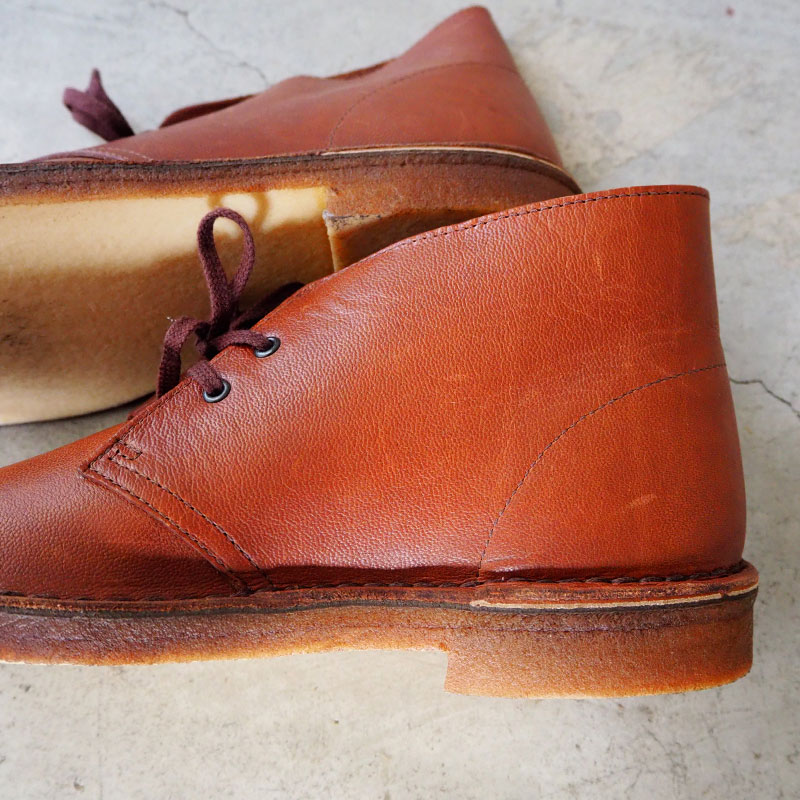Clarks ���顼���� �ǥ����ȥ֡��� DESERT BOOT 111442 BROWN VIN LE00111442 �֡��� �֥饦�� �ܳ� �쥶�� ���� �ǥ����� ����å� ���졼�ץ�����