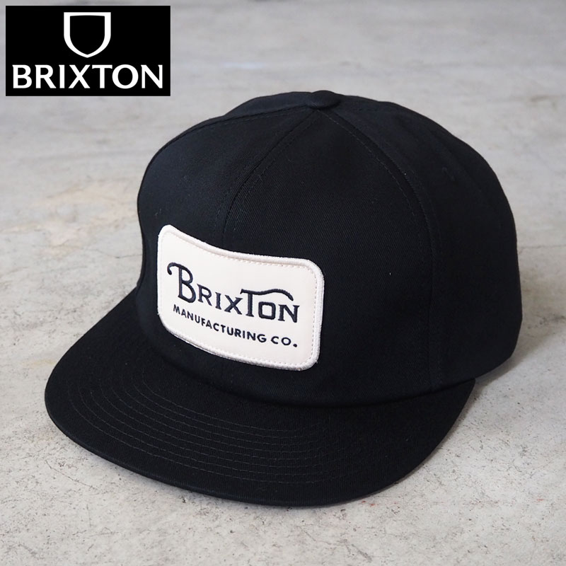 樂天商城 - BRIXTON ブリクストン キャップ GRADE HP SNPK 11697-BKOFF メンズ レディース 帽子 ぼうし cap スナップバック サイズ調節可能 ストリート バイカー アメカジ ポート 黒