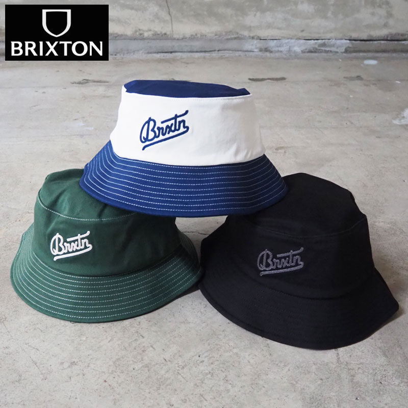 樂天商城 - BRIXTON ブリクストン ハット ELDON PACKABLE BUCKET HAT 12040 帽子 メンズ レディース パッカブル バケットハット キャップ cap ストリート アメカジ ロゴ