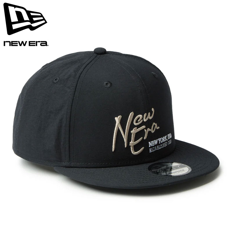 樂天商城 - NEW ERA ニューエラ キャップ 9FIFTY ナイロンタッサー 14747209 メンズ レディース ぼうし 帽子 ベースボールキャップ ゴルフ cap フリーサイズ NEW YORK,USA EST. 1920 サイズ調節可能 ロゴ 刺繍 ストリート ハット ユニセックス newera 黒