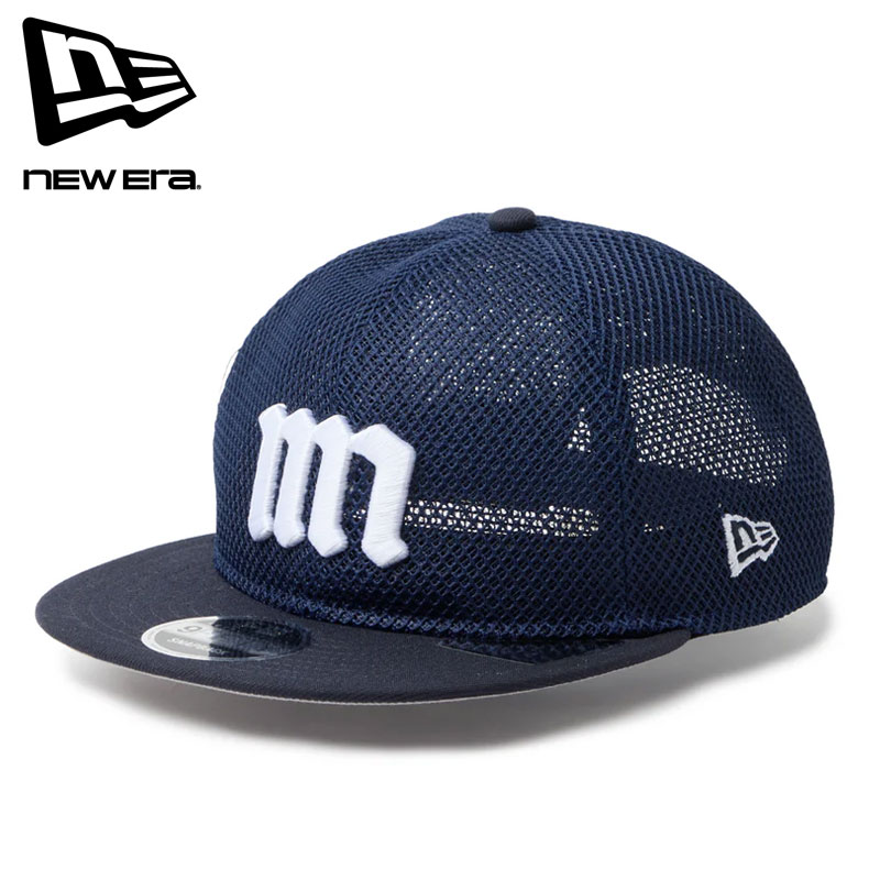 樂天商城 - NEW ERA ニューエラ キャップ メンズ レディース RC 9FIFTY Flat Visor powered by GORO (min-nano) ダブルメッシュ 14880369 メッシュキャップ ぼうし 帽子 サイズ調節可能 ベースボールキャップ cap newera フリーサイズ