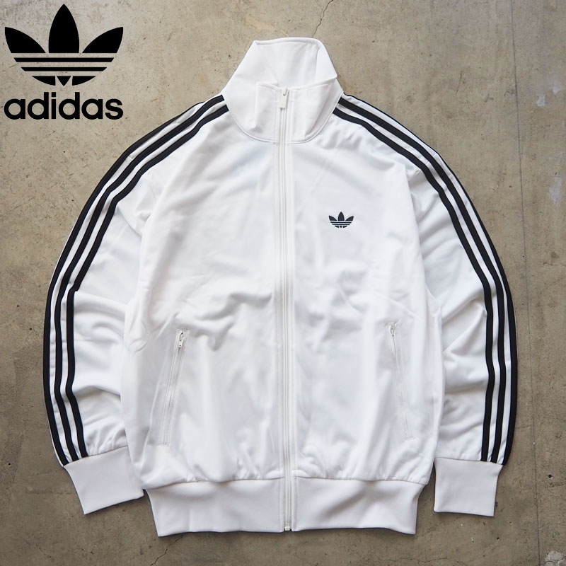 adidas Originals アディダス ジャージ 上 FIREBIRD クラシックス ファイヤーバード トラックトップ TB671 KD8308 メンズ ジャケット トラックジャケット 白 ホワイト トレフォイルロゴ スリーストライプス 3本ライン XL 2XL 3XL