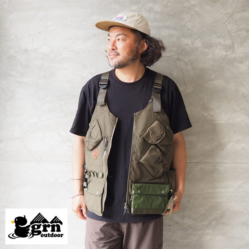 grn outdoor ジーアールエヌ アウトドア テブラ ベスト TEBU RIFLEMAN VEST GO3205Q メンズ レディース テブラベスト フィッシングベスト キャンパーベスト ロクヨン キャンパー 撥水 アウトドア ポケッ トキャンプ 黒 ベージュ オリーブ 手ぶら
ITEMPRICE