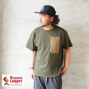 Oregonian Camper オレゴニアンキャンパー Tシャツ ヘビーウェイト キャンプTシャツ OCW-2010 メンズ レディース 半袖 半袖Tシャツ ヘビーウェイト 難燃ポケット ポケT ポケットTシャツ 無地 キャンプ アウトドア キャンパー おしゃれ