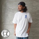 CYCLE ZOMBIES サイクルゾンビーズ Tシャツ 半袖 FACTORY Standard S/S T-shirt CZ-MTSS-051 メンズ 半袖Tシャツ プリント ギア ロゴ 黒 白 サイクル ゾンビーズ バイク バイカー バックプリント アメカジ メール便可