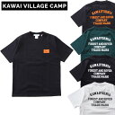 KAWAI VILLAGE CAMP カワイヴィレッジキャンプ KAWAIFORNIA Tシャツ メンズ レディース 半袖Tシャツ 半袖 キャンプ アウトドア キャンプTシャツ 川合ヴィレッジキャンプ CALIFORNIA BLUE カリフォルニアブルー メール便