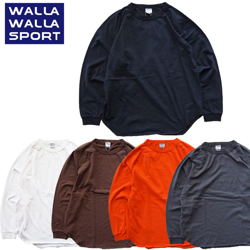 WALLA WALLA SPORT ワラワラスポーツ ロンT L/S LOOSE BASEBALL TEE WW030195-SR メンズ レディース 長..