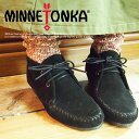 MINNETONKA ミネトンカ チャッカウェッジブーティ 2colors (373-379) AW14Z レディース チェッカ ウェッジ ブーティ ブーツ 靴 カジュアル ナチュラル 大人カジュアル 紐 牛革 スウェード 6 7 8 シンプル お洒落